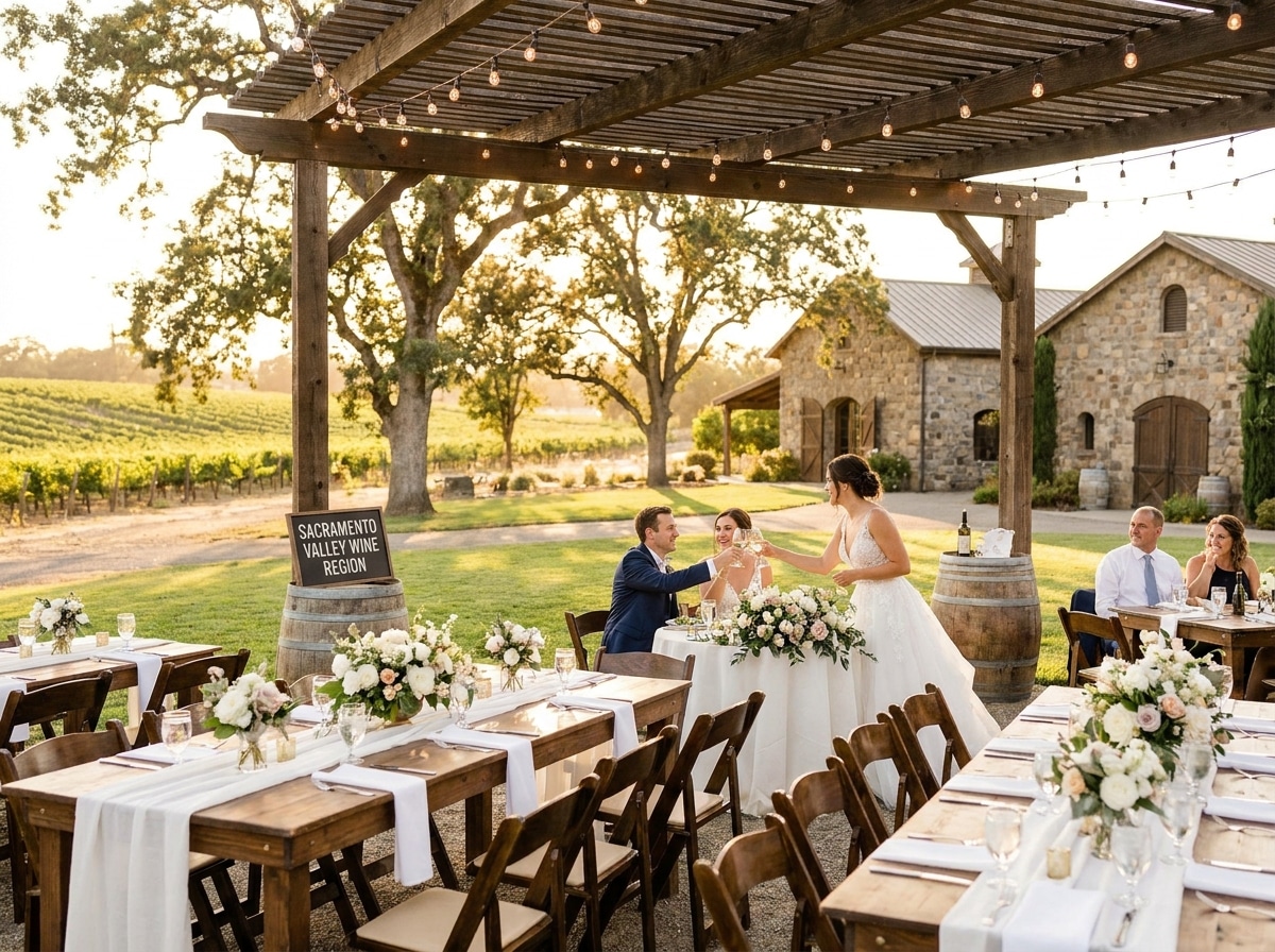Outdoor wedding venue sacramento delta – Stunning Vineyard Ceremonies at Silt Wine Company