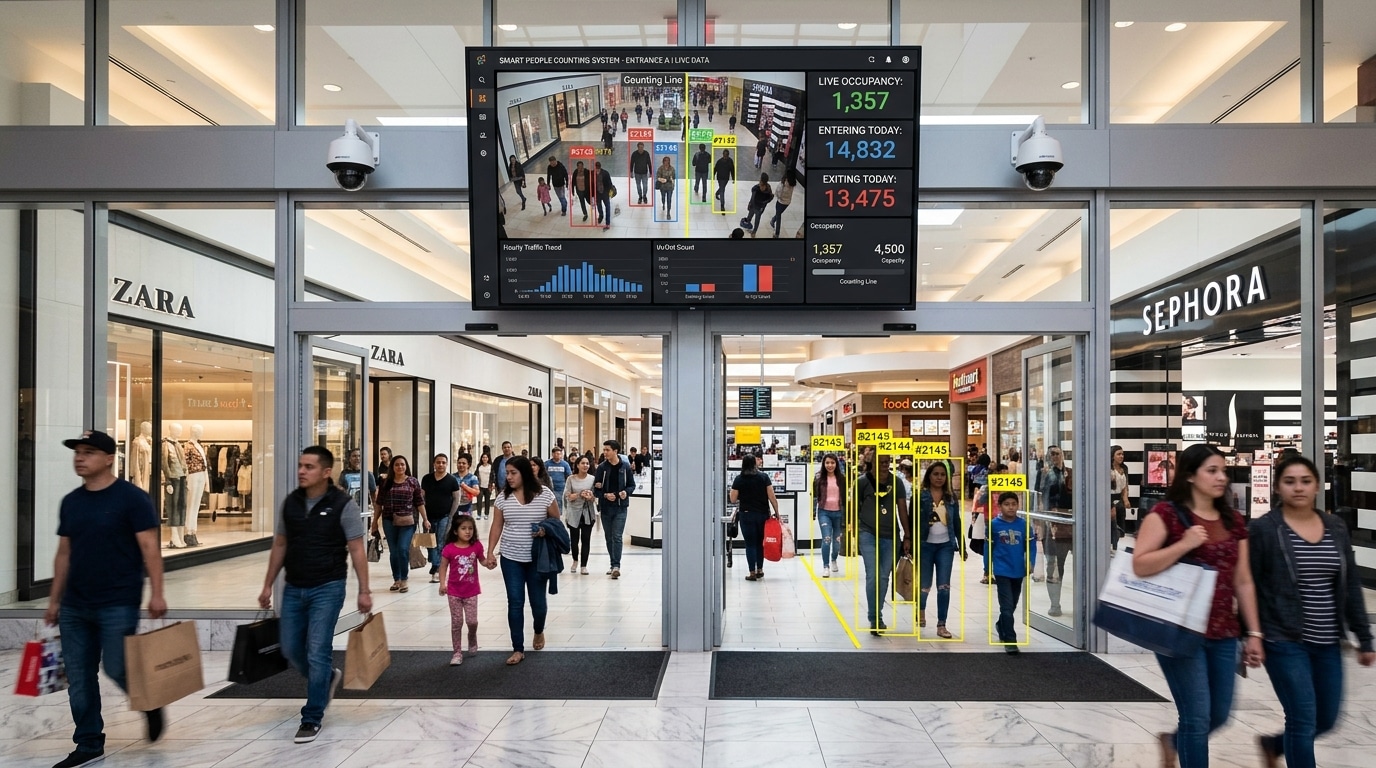GDPR-Compliant People Counting Software Solutions