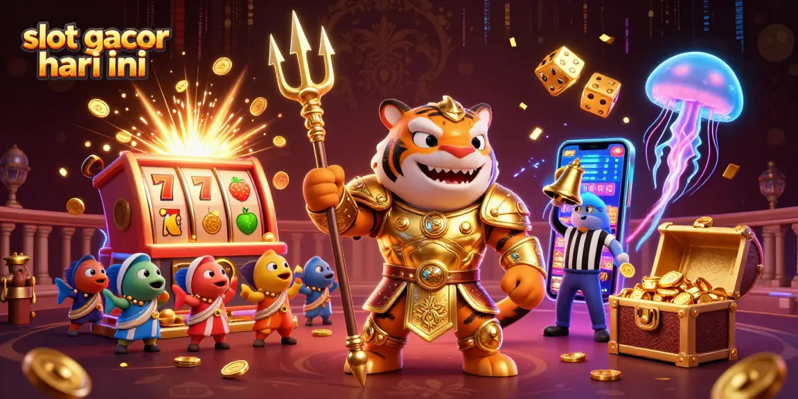 Spin and win with slot gacor hari ini in an electrifying underwater casino scene.