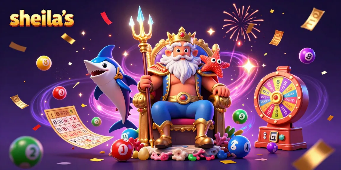 Play exciting lottery games and experience Sheila's vibrant collection of rich 3D illustrations.
