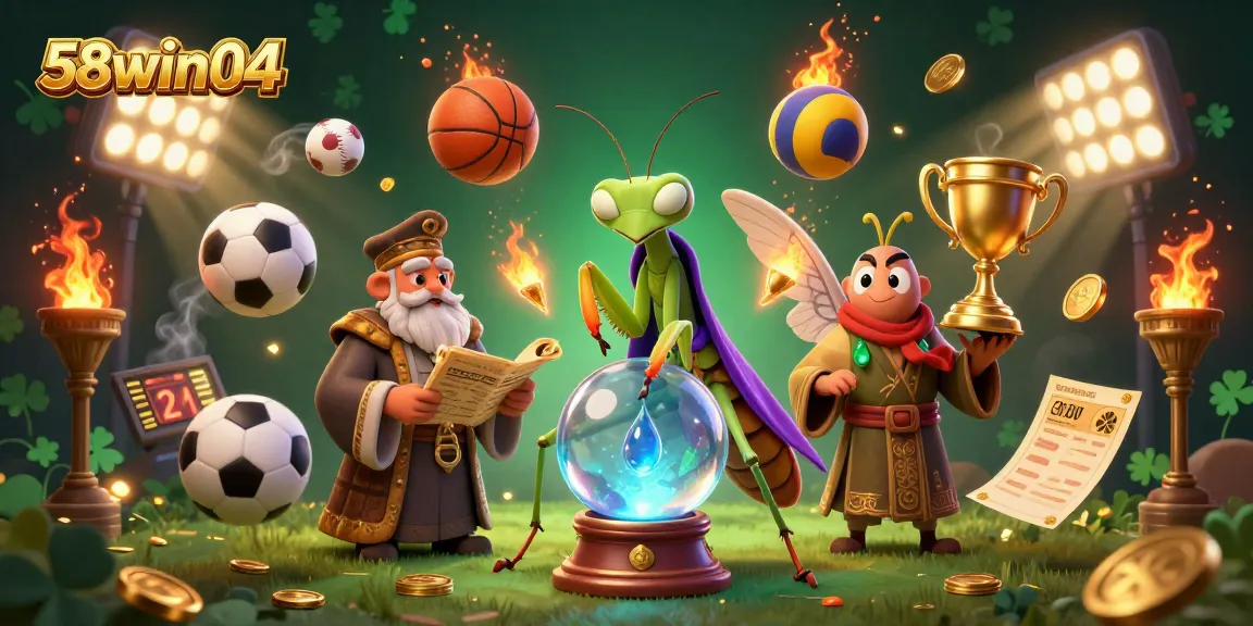 Experience thrilling wins at 58win04 with an immersive casino scene brimming with game elements.