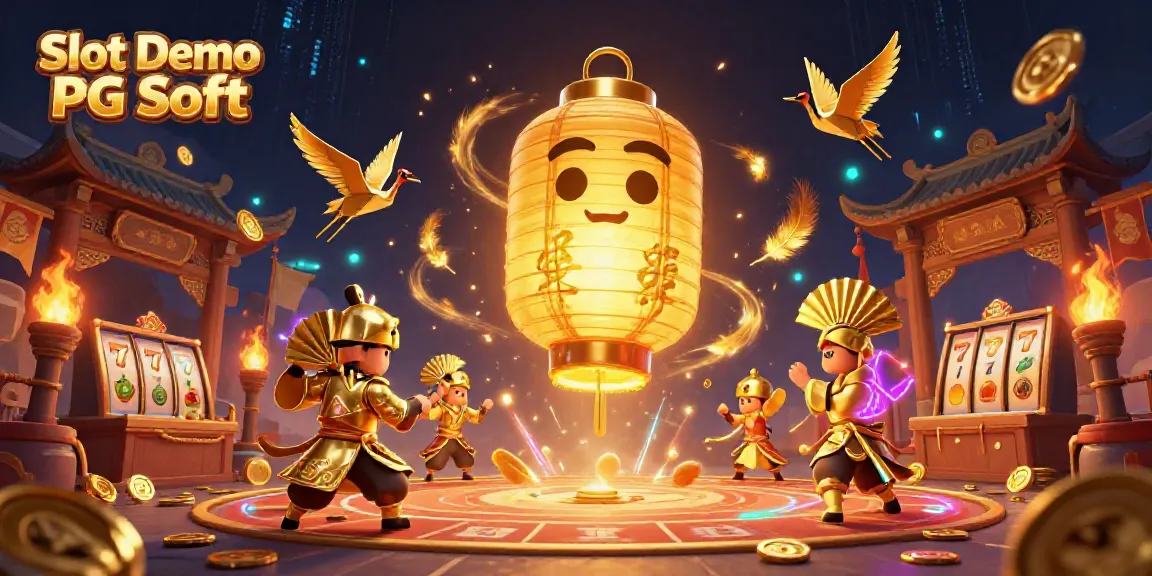 Engage in an exciting Slot Demo PG Soft experience with vibrant characters and dynamic casino elements.
