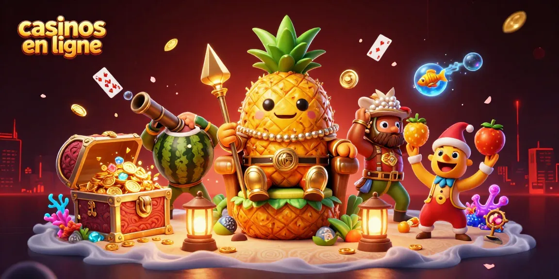 Gagnez avec les casinos en ligne grâce à des jeux dynamiques et des personnages de casino colorés.