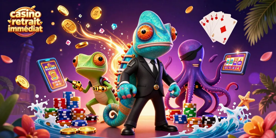 Casino retrait immédiat : Profitez d'un retrait rapide dans un monde de jeu captivant.