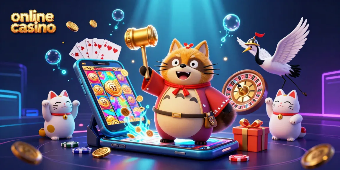 Uživajte v igranju v online casino z veselimi tanukiji in srečnimi mačkami.