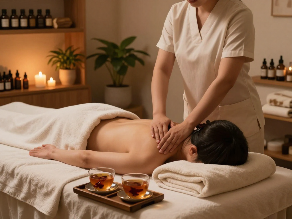 Experience mantra 88 at Balanced Massage in a serene spa treatment.