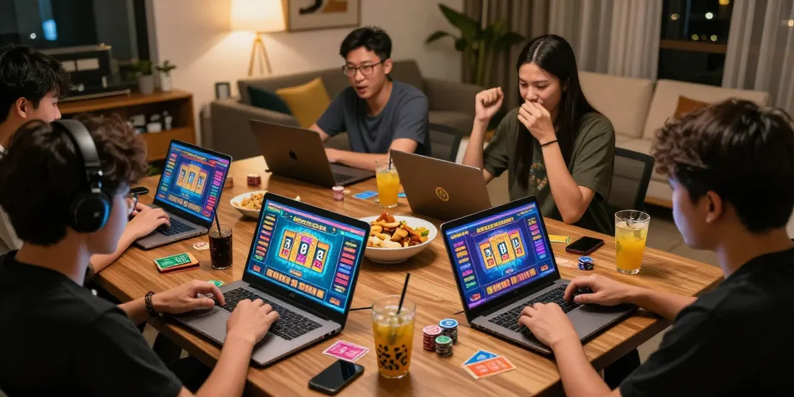 Diverse players enjoying bandar ze togel online in a lively gaming session