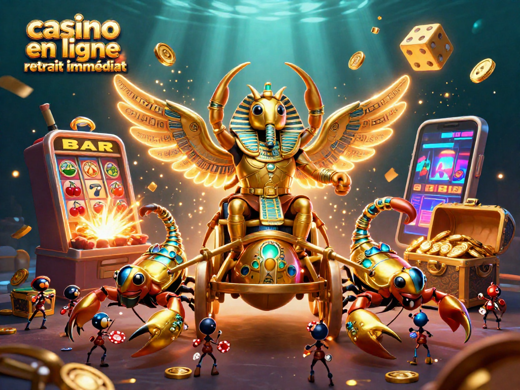 Accédez à un casino en ligne retrait immédiat avec un univers captivant et dynamique de jeux.