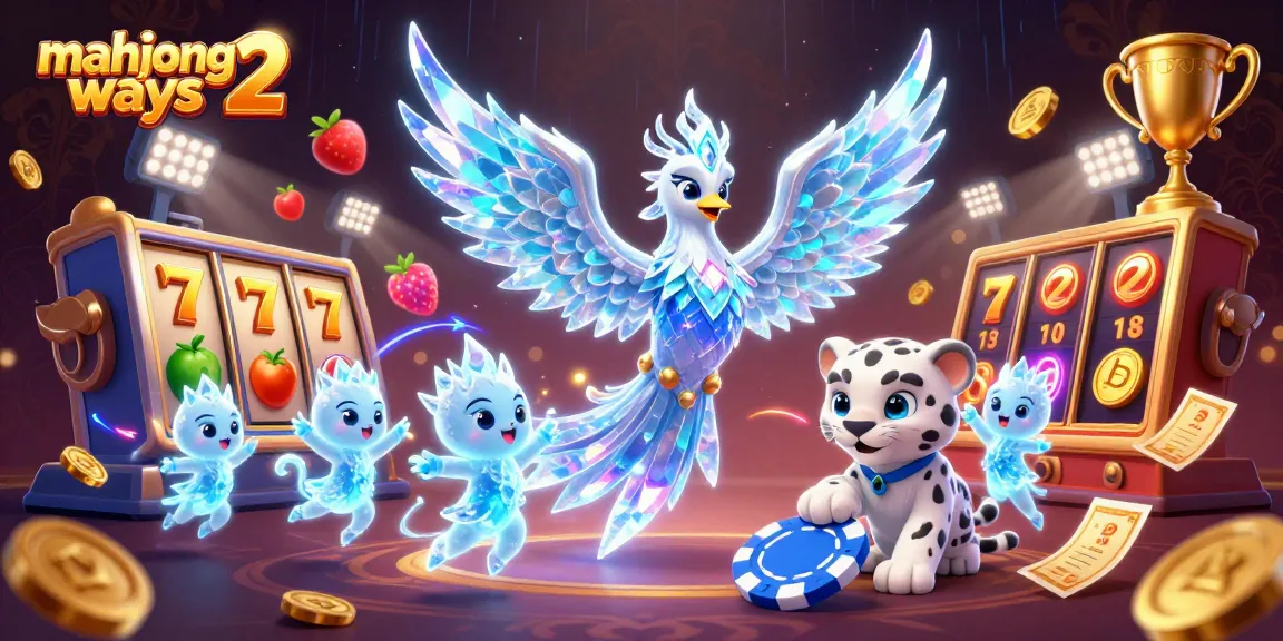 Experience mahjong ways 2 through an engaging 3D casino scene featuring vibrant characters and dynamic game elements.