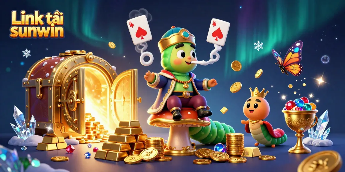 Experience exhilarating fun with Link tải sunwin, showcasing a vibrant online casino scene.