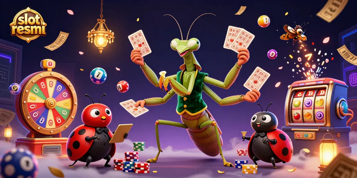 Gambarkan slot resmi dengan karakter kartun 3D dan elemen perjudian yang dinamis.